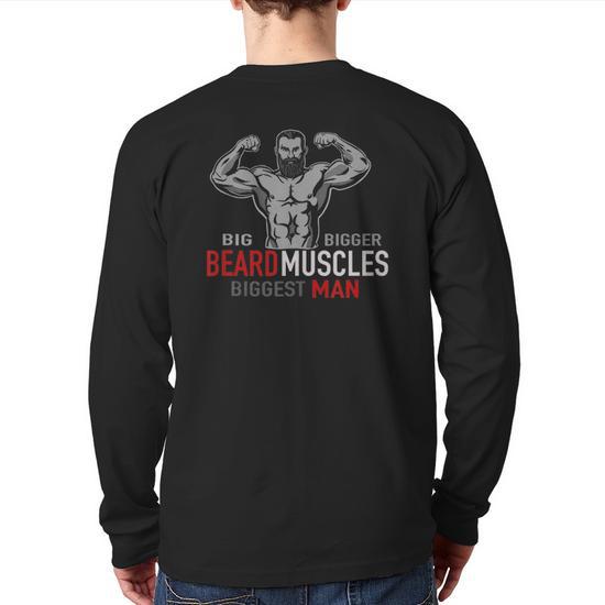 Men's Bodybuilding Long Sleeve Shirt