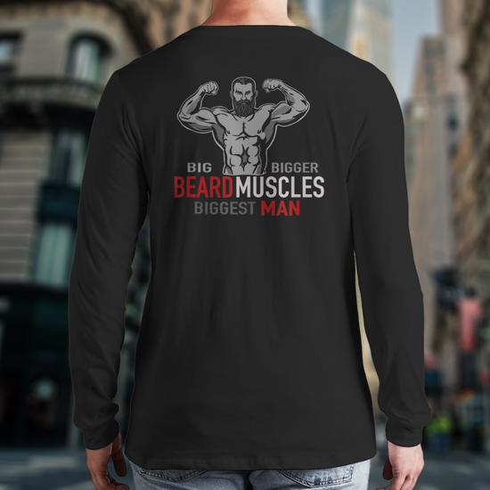 Men's Bodybuilding Long Sleeve Shirt