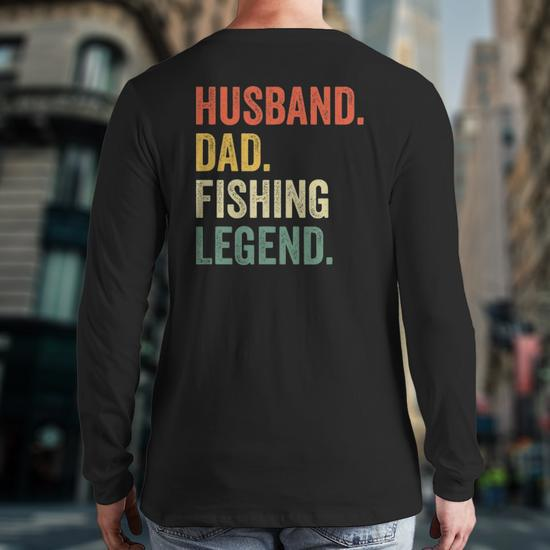 Dad Fishing Legend