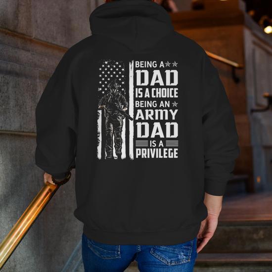 Army dad hoodie online