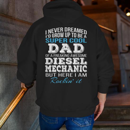 Diesel mechanic hoodies sale