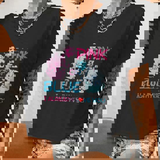Pink Or Blue We Love You T-Shirt - Boy Or Girl Family Gift Pink Or Blue We Love You T-Shirt - Boy Or Girl Family Gift