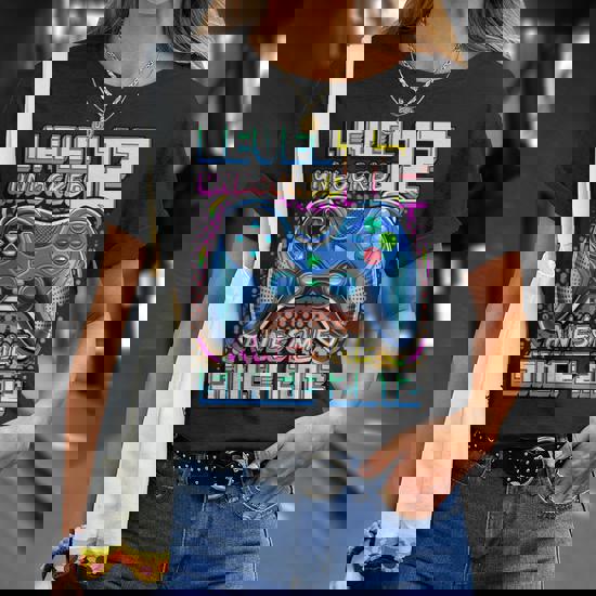 Level 12 Unlocked Awesome 2008 Video Game 12th Birthday Gift T-Shirt