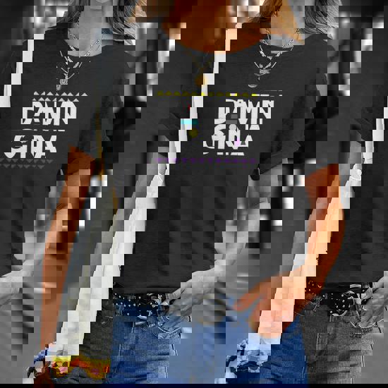 Damn Gina Tshirt 90s Tv Show Men Women Funny