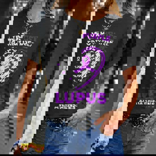 Lupus Awareness T Shirt Women Tee Shirt Gift