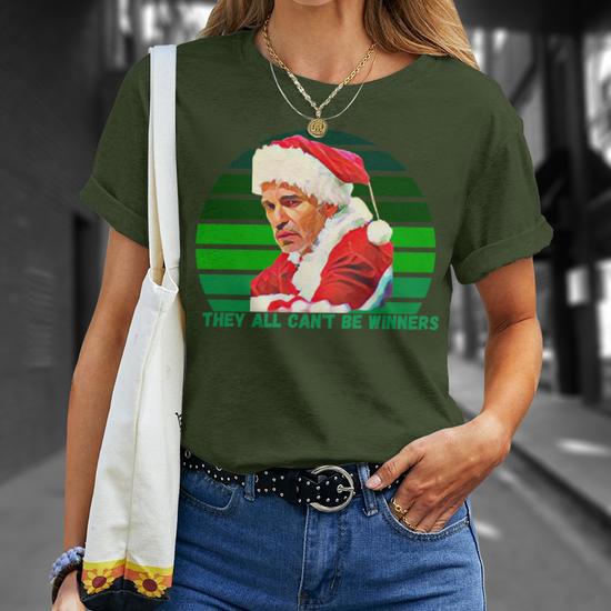 Bad Santa Movie Classic Cinema Movie For Men Movie T Shirt Monsterry CA