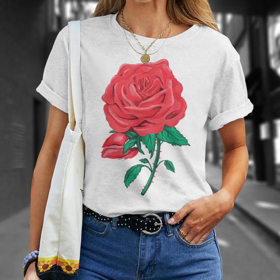 Camiseta I Prevail Violent Nature - Diseño Oficial De Flor De Púas, Manga Corta Clásica