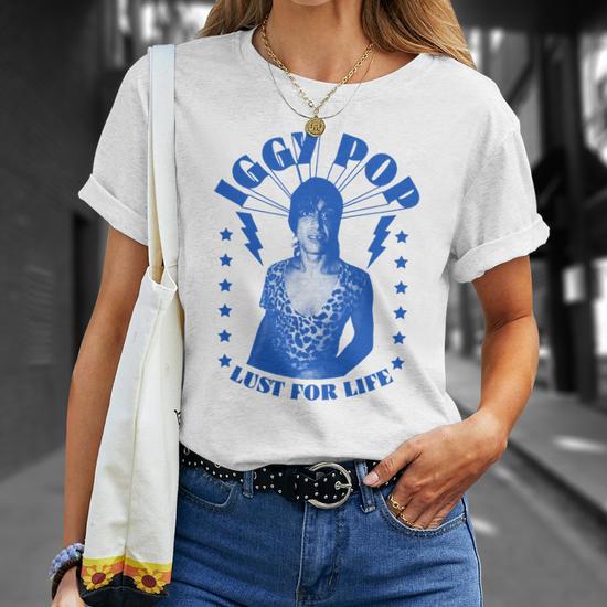 T-shirt Lee Iggy Pop Homme XL - Imprimé Graphique Punk Rock - Neuf Avec étiquettes