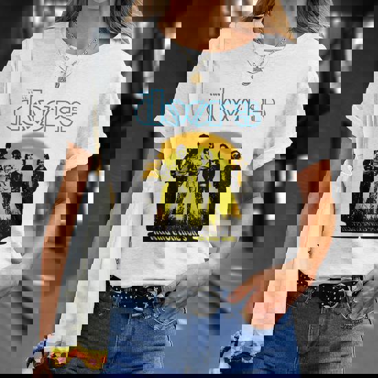 T-Shirt The Doors Waiting For The Sun, Tee Rock Vintage