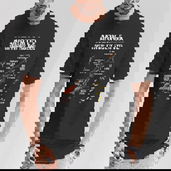 Anatomy Of A Pew Shirts Gun Hunting Hunter T-Shirt Gifts