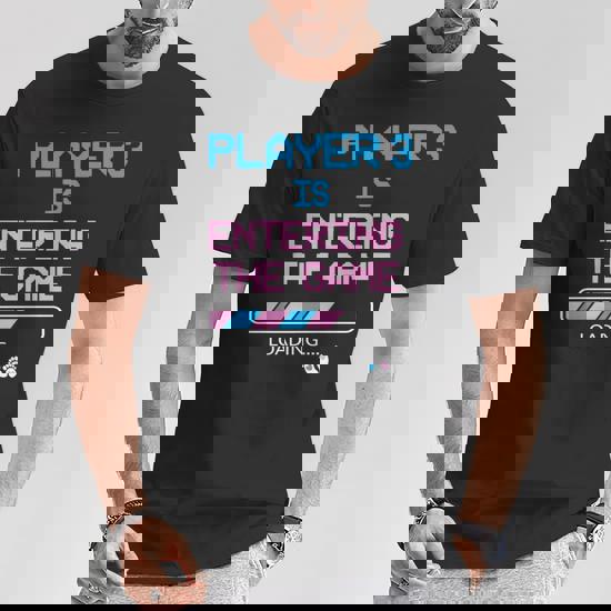 Gender Reveal Gamer Shirt-Player 3 Entered Gift Gender Reveal Gamer Shirt-Player 3 Entered Gift