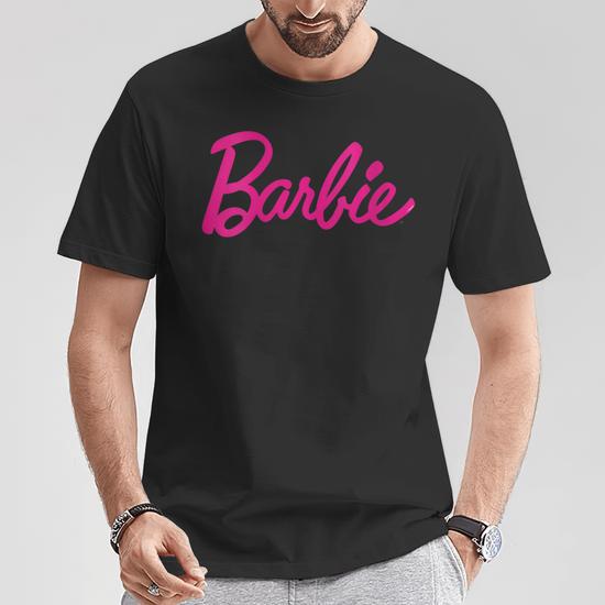 Barbie – T-Shirt Logo Classique Officiel – Look Iconique Et Minimaliste