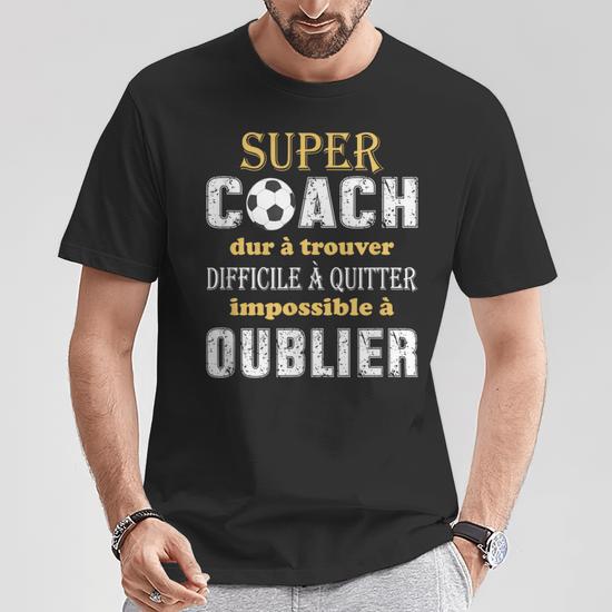 Cadeau Pour Entraîneur De Football - T-Shirt Fin De Saison Personnalisable Et Confortable