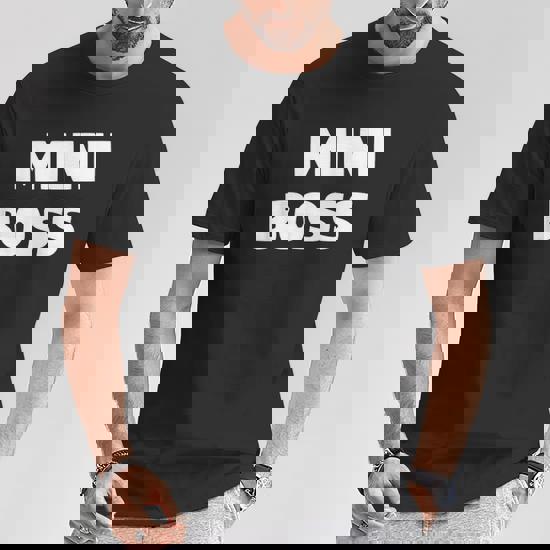 Mini Boss Shirt Funny Novelty Gift For Boys And Girls