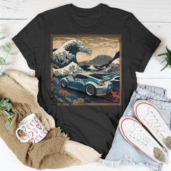 Japanese Style 370Z Car T Shirt Seseable UK