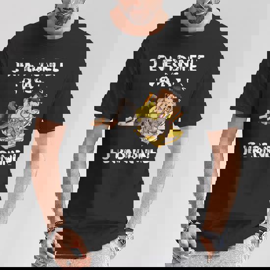 Drôle Je Ne Ronfle Pas Je Ronronne Chat T-Shirt