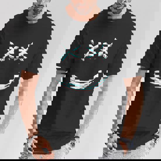 Smile Face X Eyes T-Shirt - Thegiftio UK