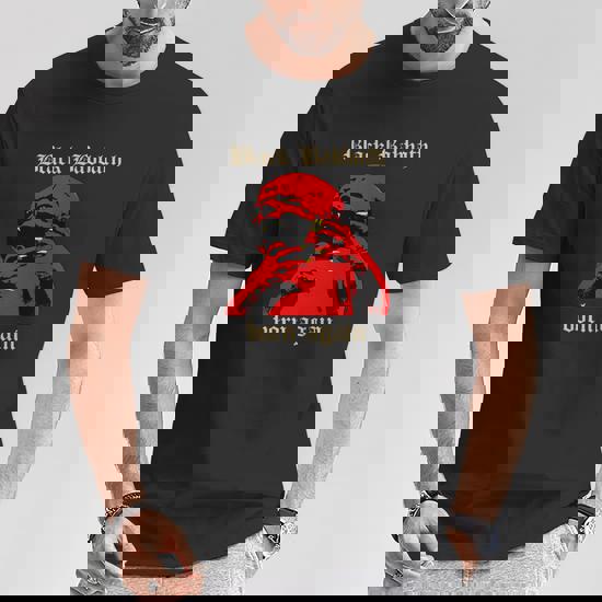 T-Shirt Black Sabbath Born Again, Design Rouge et Noir | Cadeauxyz