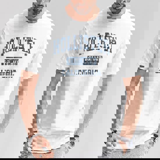Tee shirt hollister california clearance