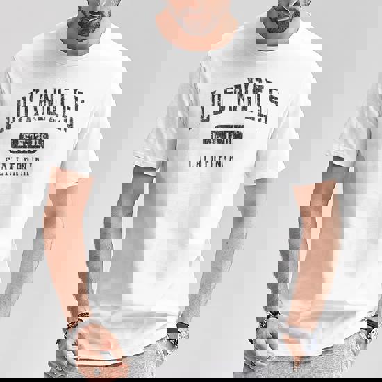 Los Angeles T-Shirt California Distressed Sports Design Los Angeles T-Shirt California Distressed Sports Design