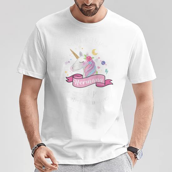 Camiseta Infantil 'Voy A Ser La Mejor Hermana Mayor' - Anuncio De Embarazo Original Con Unicornio