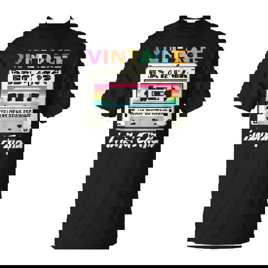 Vintage Best Of 1971 48th Birthday Cassette T-Shirt Vintage Best Of 1971 48th Birthday Cassette T-Shirt