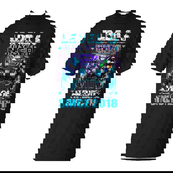 Level 6 Unlocked - Funny 6 Year Old Gamer Birthday Shirt Level 6 Unlocked - Funny 6 Year Old Gamer Birthday Shirt