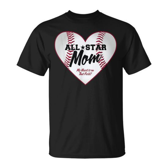 all star baseball mom shirts