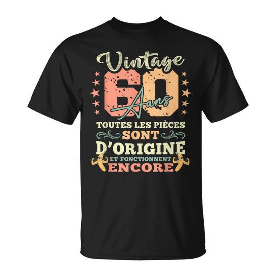 Tee shirt homme shops 60 ans