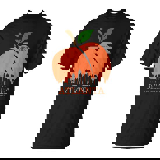 Vintage 80s USA MADE Atlanta 都市ピーチTシャツ L True Vintage 80s 1981 Peachtree Road Race Atlanta | Depop