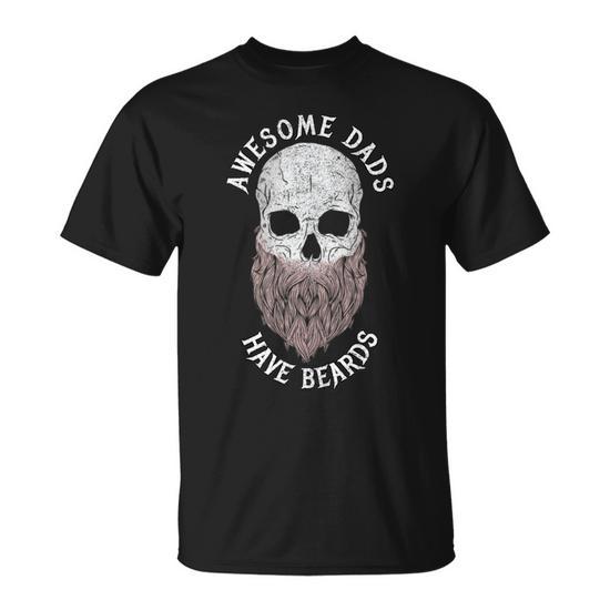 Bearded skull t shirt hotsell