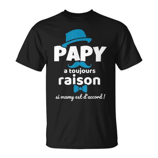 T-shirt Super Papy - Cadeau Drôle Et Original Pour Grand-père - 6