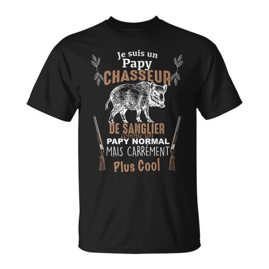 T-shirt Humour Chasse 'Je Peux Pas J'ai Chasse' - Cadeau Chasseur 100% Coton