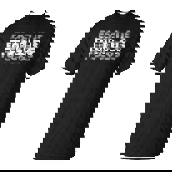 Focus Optical Illusion Double Take T-Shirt - Monsterry