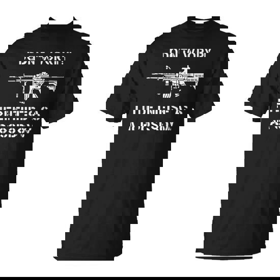 2Nd Amendment Don't Worry It Identifies As A Crossbow T-Shirt