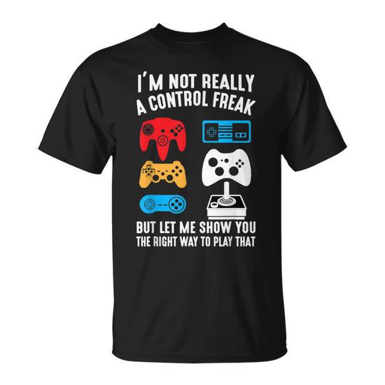 Control Freak Gamer Shirt