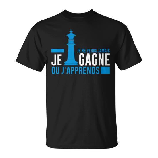 Cadeau échec humour joueur échec echecs T Shirts vendu par Sparkle