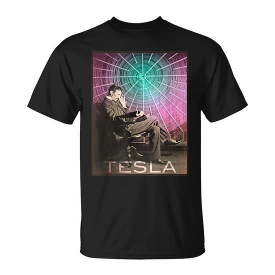 Nikola tesla t shirt best sale