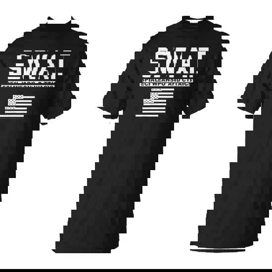 Swat Special Weapons And Tactics Police SWAT Men's T-shirt