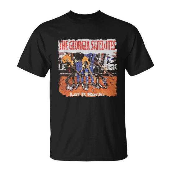 ミュージシャン THE IA SATELLITES 88copyright Tee THE GEORGIA SATELLITES 88copyright Tee 【公式通販】
