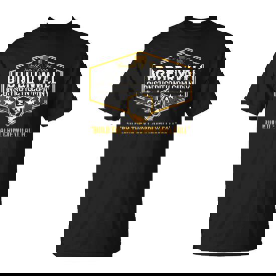 Build The Wall Crime Will Fall Donald J Trump T-Shirt Build The Wall Crime Will Fall Donald J Trump T-Shirt