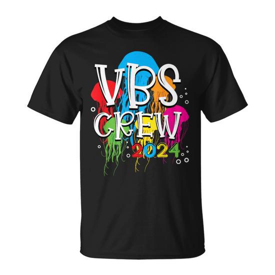 Vbs Crew Vacation Bible School Scuba Vbs 2024 Ocean Theme T-Shirt