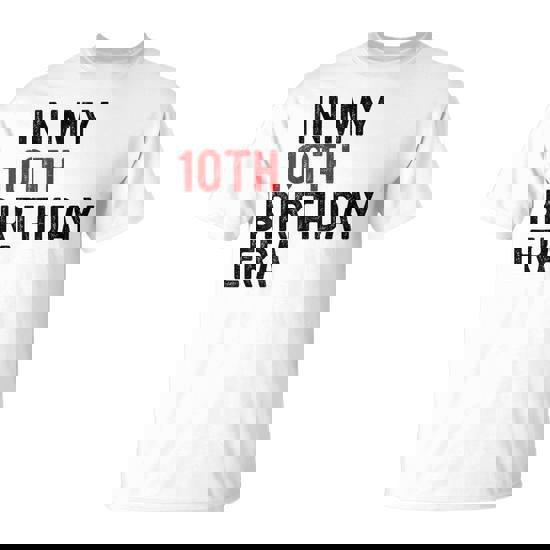 10th Birthday Vintage 10 Years Old Tshirt
