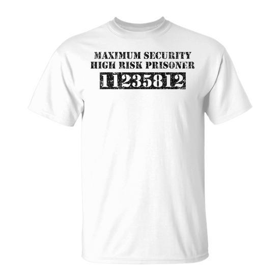 Prison Shirt Costume Furry Inmate Dog Costume Shirt | BaxterBoo