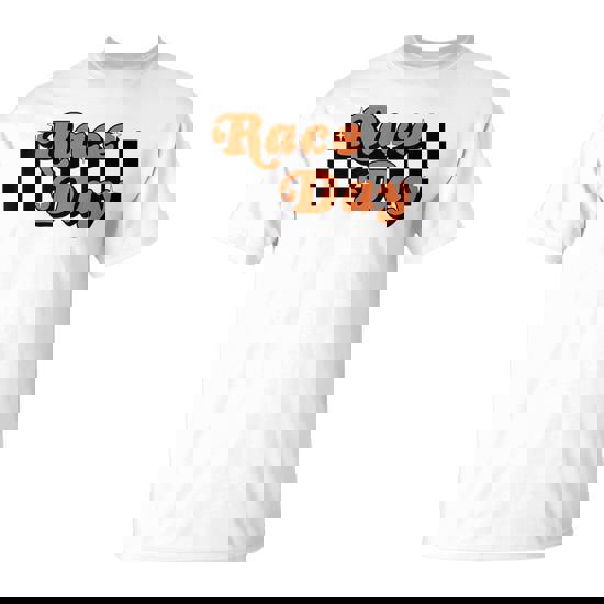 Race Day T-Shirt - Checkered Flags Race Day T-Shirt - Checkered Flags