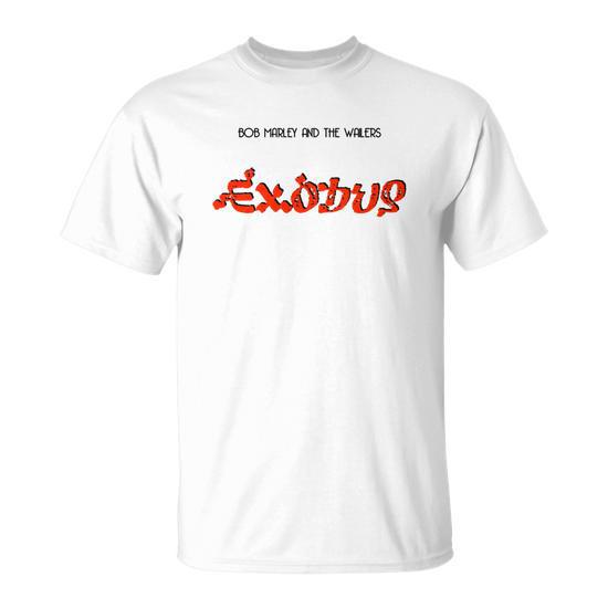 Maglietta Bob Marley Exodus – T-shirt Unisex Gildan, Colore Nero/Antracite