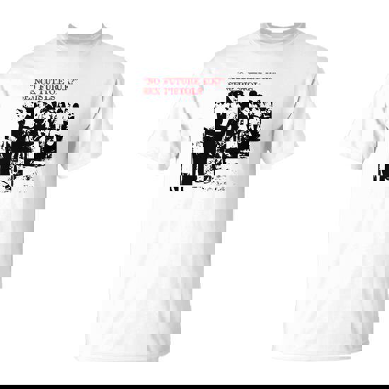 T-shirt NO FUTURE UK Sex Pistols, Merchandise Punk Années 70