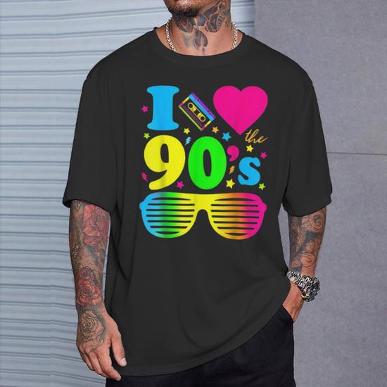 1990'S 90S Vintage I Heart The Nineties T-Shirt - Thegiftio
