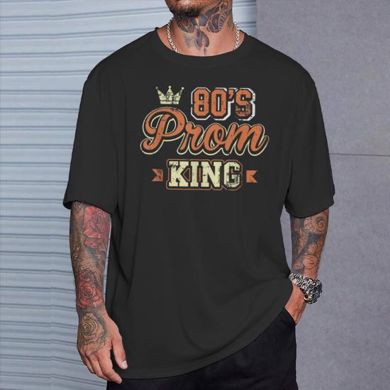 ▪️80’s【KING &amp; I】VINTAGE TEE Men's Vintage King and I T-Shirt Yellow Embroidered School M USA