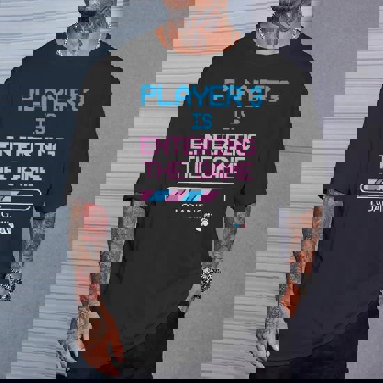 Gender Reveal Gamer Shirt-Player 3 Entered Gift Gender Reveal Gamer Shirt-Player 3 Entered Gift